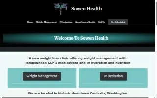 Sowen Health website