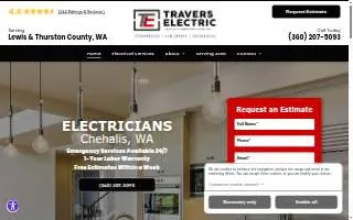 Travers Electric Inc website