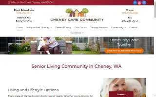 Cheney Care Center website