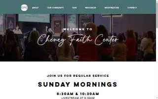 Cheney Faith Center website