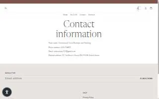 Cottonwood Creek Boutique & Tanning website