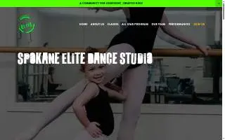 Spokane Elite Dance Studio of Cheney website