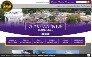 Covington Aquatic Center website