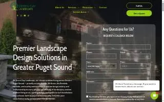 Green Day Landscape of Covington website