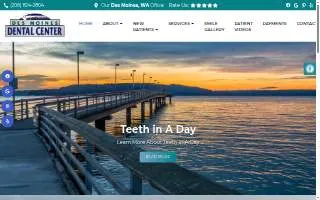 Des Moines Dental Center website