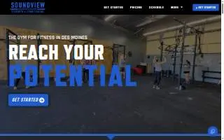 SoundView Strength & Conditioning website
