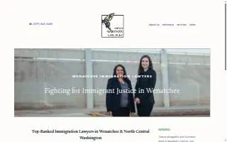 Arno Martinez Law, PLLC of East Wenatchee website