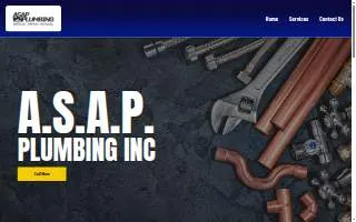 Asap Plumbing of East Wenatchee website