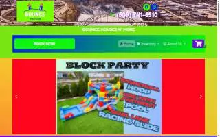 Bounce Wenatchee | Bounce House & Party Rentals website