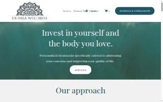 Exhala Wellness of East Wenatchee website