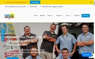 Sunco Window Cleaning website