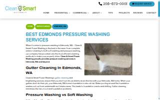 Clean & Smart Power Washing of Edmonds
