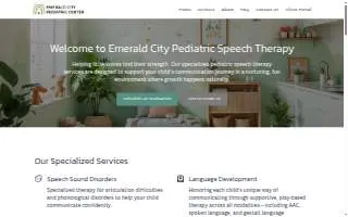 Emerald City Pediatric Center website