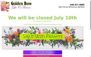 Golden Bow Gifts and Flowers of Edmonds