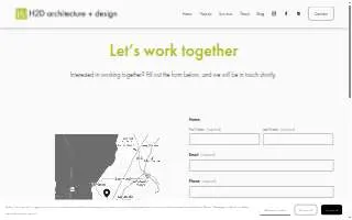 H2D Architecture + Design of Edmonds website