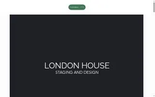 London House Staging and Design of Edmonds website