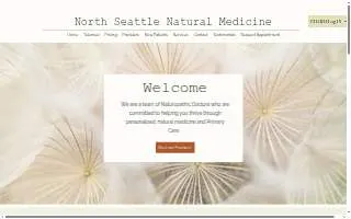 North Seattle Natural Medicine website