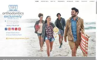 Orthodontics Exclusively of Edmonds website