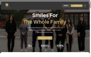 Central Washington Dental Care website
