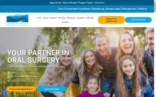 Central Washington Oral and Facial Surgery website