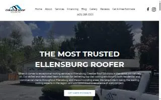 Creative Roof Solutions LLC of Ellensburg website