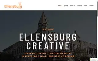 Ellensburg Creative website