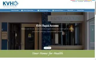 KVH Home Health website