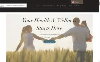 Enumclaw Family Chiropractic website