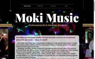 Moki Music website