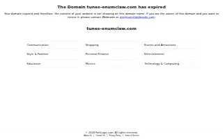 Tunes Enumclaw website