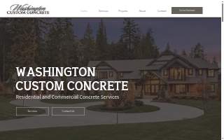 Washington Custom Concrete