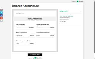 Balance Acupuncture LLC