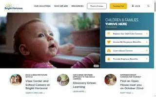 Bright Horizons at Everett website