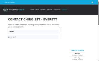 Chiro 1st - Everett
