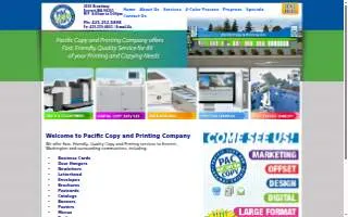 Copy & Printing Co website