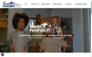 Rainier Title of Everett website