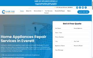 Same Day Appliances Repair LLC of Everett