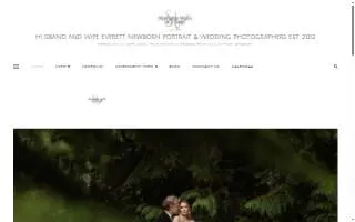 Stephanie Walls Photography of Everett website