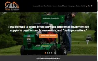 Total Rentals of Everett website