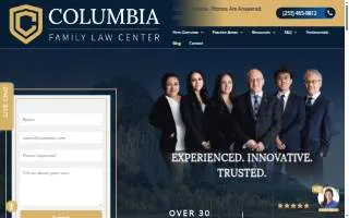 Columbia Family Law Center of Federal Way website