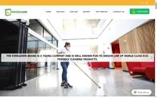 Evergreencleaner llc website