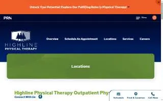 Highline Physical Therapy - Federal Way website