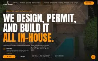 ID Builder Construction website