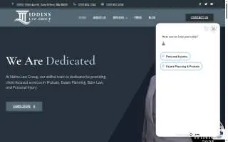 Iddins Law Group, PS of Federal Way website