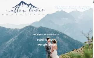 Afton Lewis Photography website