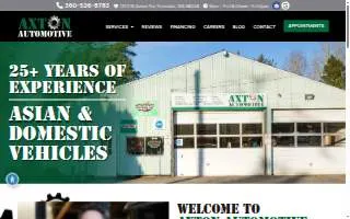 Axton Automotive website