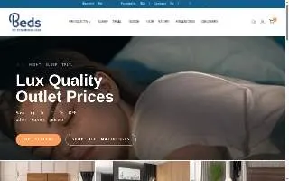 Beds by Tomorrow website