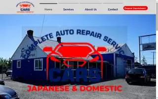Complete Auto Repair Service website