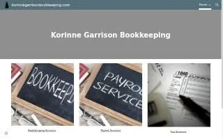Korinne Garrison Bookkeeping website