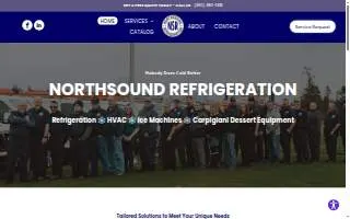 Northsound Refrigeration Inc. website